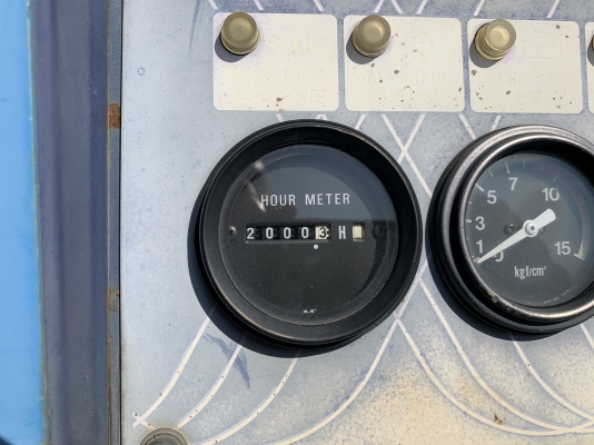 ปั้มลม AIRMAN PDS90S สภาพสวย นำเข้าจากญี่ปุ่น ราคาถูกครับ