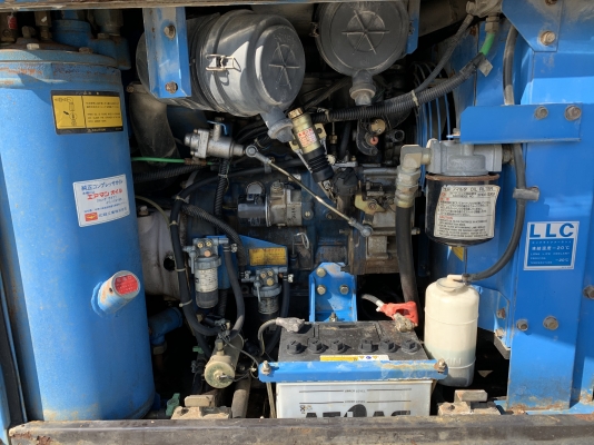 ปั้มลม AIRMAN PDS90S สภาพสวย นำเข้าจากญี่ปุ่น ราคาถูกครับ