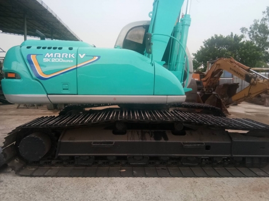 Kobelco sk200MacK5 supper บูมยาว16เมตรบูมแท้ ไฟฟ้าครบ แอร์ใหม่โซ่ใหม่ เอกสารเล่มทะเบียน