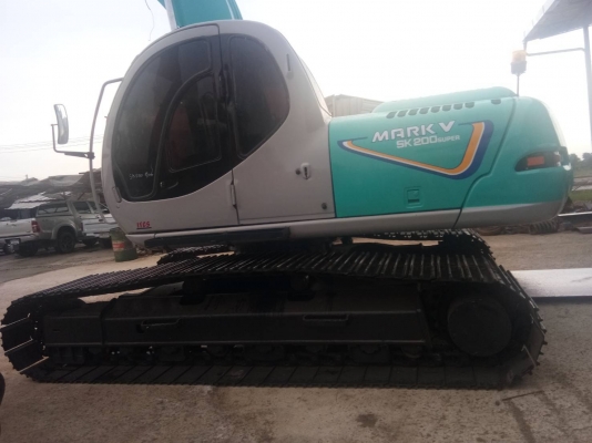 Kobelco sk200MacK5 supper บูมยาว16เมตรบูมแท้ ไฟฟ้าครบ แอร์ใหม่โซ่ใหม่ เอกสารเล่มทะเบียน