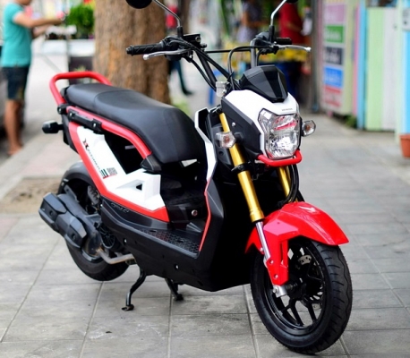 zoomer x 2018 สีขาวดำ ตัวใหม่ไมล์ดิจิตอล รถสวยเดิมๆ 35900