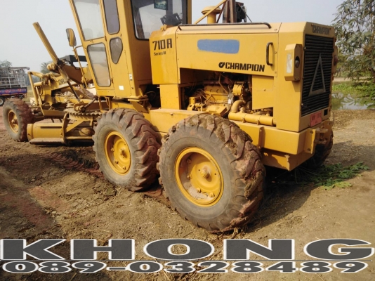 ขายด่วน รถเกรด Champion 710Aรุ่น5 มีทะเบียน พร้อมใช้งาน เพียง 770000 บาท ขายด่วน รถเกรด Champion 710Aรุ่น5 มีทะเบียน พร้อมใช้งาน เพียง 770000 บาท