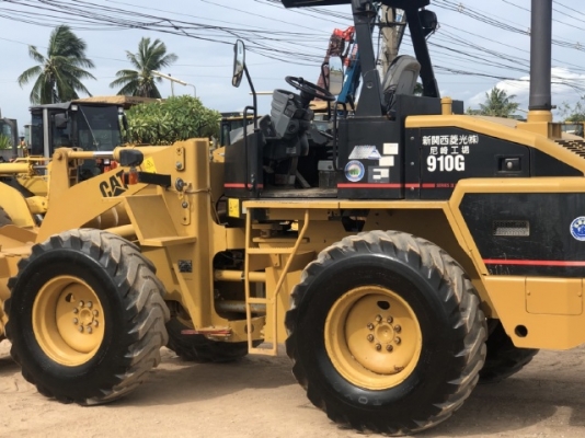 ขายรถตักล้อยาง CAT 910G (5,XXX ชั่วโมง) นำเข้าเองจากญี่ปุ่น สภาพพร้อมใช้ มีVDOการทำงานครับ