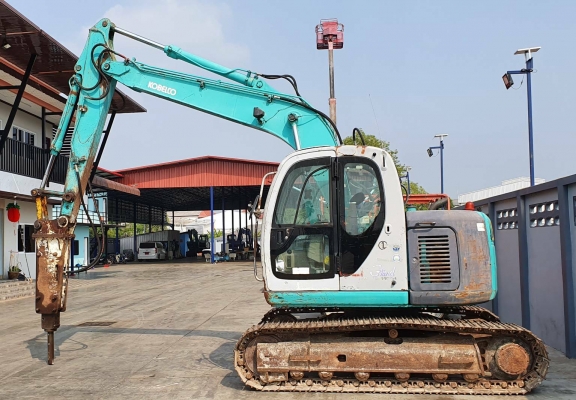 ขายด่วน785,000บาทรถแบคโฮKOBELCOSK115SR-6มาร์ซิคซีเรียล์สูงออโต้คันเร่งเต่ากะต่ายคลนโทลน้ำมันปั้มนี้วระบบไฟฟ้าครบเร็วแรงไม่โหลดเครื่อง 4สูบ อีซูซู4BG1มีตัวสับคอลโทลรถนอกเพื่งนำเข้ามาใหม่จากญี่ปุ่นยังไม่ได้ใช้ในไทยเลยบูมอาม์สวยเอวแน่นชั่วโม่งทำงานน้อยแค่6,3