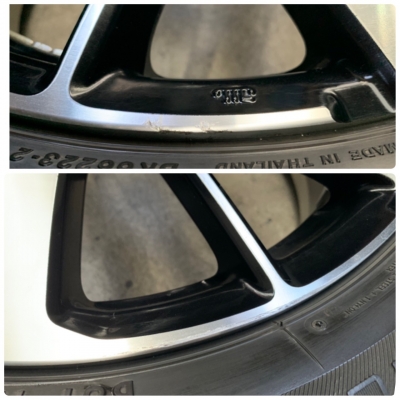 ล้อแม็ก Mitsu All New Pajero Sport ตัวท๊อป ขอบ 18 พร้อมยาง 265-60-18 Bridgestone ปลายปี 15