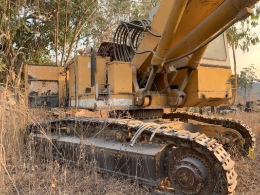 ขาย 590,000 บาท  แบคโฮ ขนาด 50 ตัน HYDRO PILOT.  H 55 เครื่อง camin ปั้มดี เครื่องดี เอวแน่น โซ่น่า อุปรกรณ์อยู่ครบ ใครจะเอาไปตัด หรือทำอะใหล่ ตามสบาย รถจอด เอกสารซื้อขาย  สนใจ  สระบุรี โทร 0610710295  สนใจ รายการสินค้า อื่นๆ ที่ เว็ปไชค์ Truck2Hand https