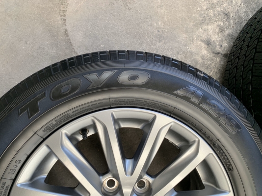 ล้อแม็ก Mitsu New Triton Plus ขอบ17 พร้อมยาง 245-65-17 TOYO ปลายปี 16