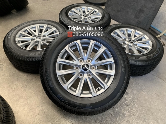 ล้อแม็ก Mitsu New Triton Plus ขอบ17 พร้อมยาง 245-65-17 TOYO ปลายปี 16
