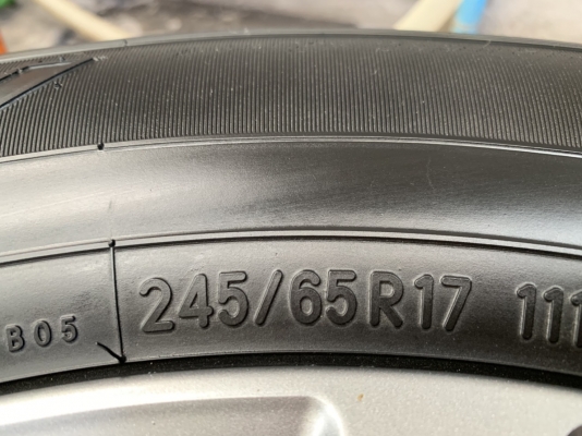 ล้อแม็ก Mitsu New Triton Plus ขอบ17 พร้อมยาง 245-65-17 TOYO ปลายปี 16