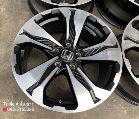 ล้อแม็ก 5รู114 Honda CRV ขอบ 17 สีดำหน้าเงา ล้อแม็ก 5รู114 Honda CRV ขอบ 17 สีดำหน้าเงา