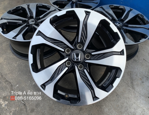 ล้อแม็ก 5รู114 Honda CRV ขอบ 17 สีดำหน้าเงา ล้อแม็ก 5รู114 Honda CRV ขอบ 17 สีดำหน้าเงา