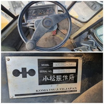 ขายด่วน650,000฿รถตักKOMATSU.WA380-3Aเอวอ่อนขับ4ล้อเกียรท็อกโลฮายรถนอกนำเข้าขนาดใหญ่16ตันตัก2.5คิวยกสูง4เมตรตักขึ้นรถ10ล้อได้รถนอกนำเข้ามาใหม่ยังไม่ได้ใช้งานในไทยเลย ขายด่วน650,000฿รถตักKOMATSU.WA380-3Aเอวอ่อนขับ4ล้อเกียรท็อกโลฮายรถนอกนำเข้าขนาดใหญ่16ตันตัก2.5คิวยกสูง4เมตรตักขึ้นรถ10ล้อได้รถนอกนำเข้ามาใหม่ยังไม่ได้ใช้งานในไทยเลย