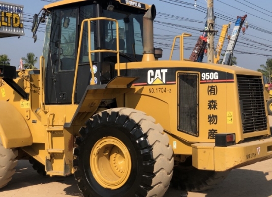 ขายรถตักล้อยาง CAT 950G นำเข้าเองจากญี่ปุ่น สภาพสวยพร้อมใช้งาน มีVDOการทำงานครับ ขายรถตักล้อยาง CAT 950G นำเข้าเองจากญี่ปุ่น สภาพสวยพร้อมใช้งาน มีVDOการทำงานครับ