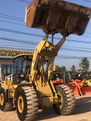 ขายรถตักล้อยาง CAT 950H ปี 2012 นำเข้าเองจากญี่ปุ่น สภาพสวยพร้อมใช้งาน มีVDOการทำงานครับ