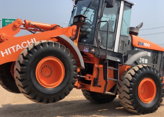 ขายรถตักล้อยาง HITACHI ZW180 ปี 2013 แขนยาวพิเศษ นำเข้าจากญี่ปุ่น สภาพสวยพร้อมใช้ มีVDOการทำงานครับ