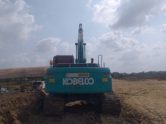 Kobelco Sk210 LC Mark 8 Yn12 Super Xm ของแท้ บูมยาวจากห้าง อาริยะ ทำงานประมาน 8xxx ชม. สแปร์กิน ชม. เอกสารใบแจ้งจำหน่อย