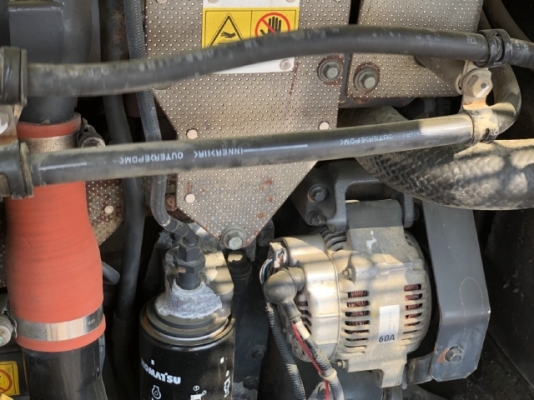 ขายรถตักล้อยาง KOMATSU WA100-5 นำเข้าเองจากญี่ปุ่น สภาพสวยพร้อมใช้ มีVDOการทำงานครับ