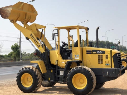 ขายรถตักล้อยาง KOMATSU WA100-6 ปี 2013 (3,XXX ชั่วโมง) นำเข้าเองจากญี่ปุ่น สภาพสวยพร้อมใช้ มีVDOการทำงานครับ