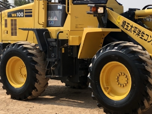 ขายรถตักล้อยาง KOMATSU WA100-6 ปี 2013 (3,XXX ชั่วโมง) นำเข้าเองจากญี่ปุ่น สภาพสวยพร้อมใช้ มีVDOการทำงานครับ