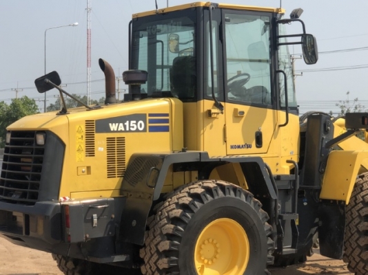 ขายรถตักล้อยาง KOMATSU WA150-6 ปี 2013 นำเข้าเองจากญี่ปุ่น สภาพสวยพร้อมใช้ มีVDOการทำงานครับ