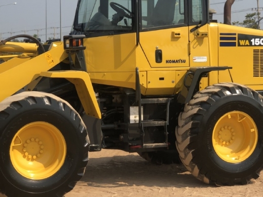 ขายรถตักล้อยาง KOMATSU WA150-6 ปี 2014 นำเข้าเองจากญี่ปุ่น สภาพสวยพร้อมใช้ มีVDOการทำงานครับ ขายรถตักล้อยาง KOMATSU WA150-6 ปี 2014 นำเข้าเองจากญี่ปุ่น สภาพสวยพร้อมใช้ มีVDOการทำงานครับ