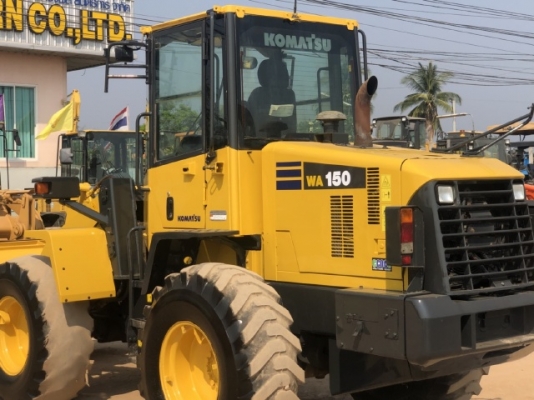 ขายรถตักล้อยาง KOMATSU WA150-6 ปี 2014 นำเข้าเองจากญี่ปุ่น สภาพสวยพร้อมใช้ มีVDOการทำงานครับ ขายรถตักล้อยาง KOMATSU WA150-6 ปี 2014 นำเข้าเองจากญี่ปุ่น สภาพสวยพร้อมใช้ มีVDOการทำงานครับ