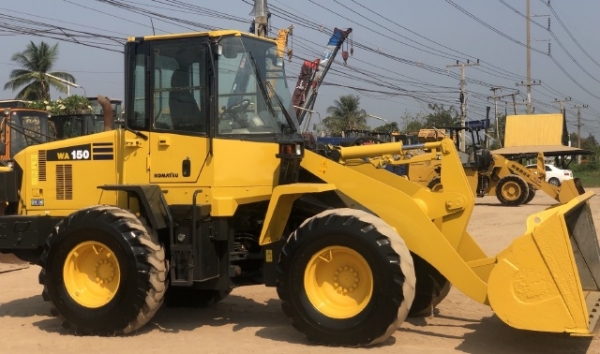ขายรถตักล้อยาง KOMATSU WA150-6 ปี 2014 นำเข้าเองจากญี่ปุ่น สภาพสวยพร้อมใช้ มีVDOการทำงานครับ ขายรถตักล้อยาง KOMATSU WA150-6 ปี 2014 นำเข้าเองจากญี่ปุ่น สภาพสวยพร้อมใช้ มีVDOการทำงานครับ