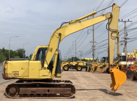 ขายรถขุด KOMATSU PC120-6 อาร์มพิเศษ นำเข้าเองจากญี่ปุ่น สภาพสวยพร้อมใช้ มีVDOการทำงานครับ