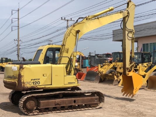 ขายรถขุด KOMATSU PC120-6 อาร์มพิเศษ นำเข้าเองจากญี่ปุ่น สภาพสวยพร้อมใช้ มีVDOการทำงานครับ