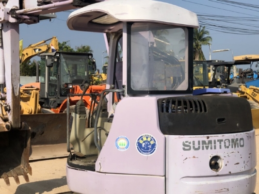 ขายรถขุด SUMITOMO SH55U-2 (เทียบเท่า PC50) นำเข้าเองจากญี่ปุ่น สภาพสวยพร้อมใช้ มีVDOการทำงานครับ