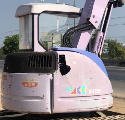 ขายรถขุด SUMITOMO SH55U-2 (เทียบเท่า PC50) นำเข้าเองจากญี่ปุ่น สภาพสวยพร้อมใช้ มีVDOการทำงานครับ