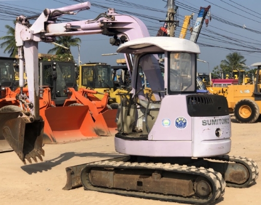 ขายรถขุด SUMITOMO SH55U-2 (เทียบเท่า PC50) นำเข้าเองจากญี่ปุ่น สภาพสวยพร้อมใช้ มีVDOการทำงานครับ