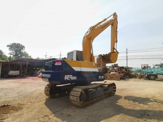 ขาย!! &gt;&gt;&gt; Komatsu Pc120 รุ่น 3 ช่วงล่างใหม่ สวยพร้อมใช้งาน &lt;&lt;&lt; เบอร์ติดต่อ 098-7155789 086-4631102