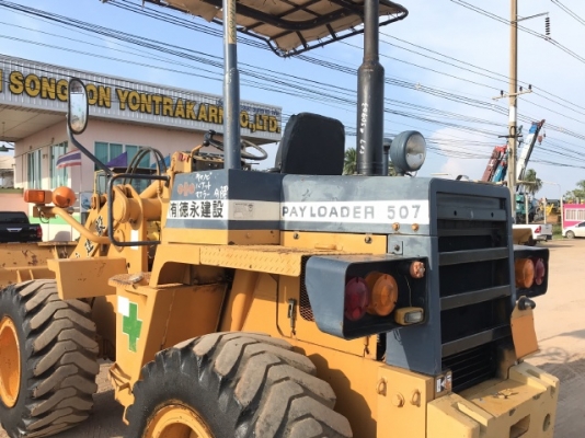 ขายรถตักล้อยาง KOMATSU 507 (3,XXX ชั่วโมง) นำเข้าเองจากญี่ปุ่น สภาพสวยพร้อมใช้ มีVDOการทำงานครับ