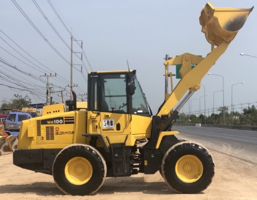 ขายรถตักล้อยาง KOMATSU WA100-5 แขนยาวพิเศษ นำเข้าเองจากญี่ปุ่น สภาพสวยพร้อมใช้งาน มีVDOการทำงานครับ