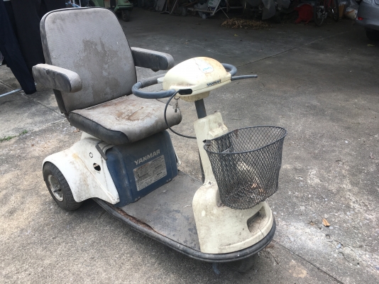 ขายสามล้อไฟฟ้าสีเขียว