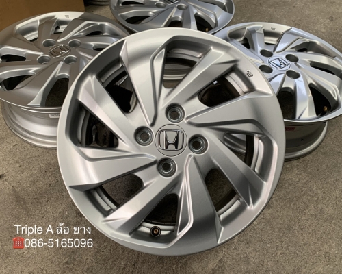 ล้อแม็กป้ายแดง 4รู100 Honda Mobilio ขอบ 15 สวยกริ๊บ เนียนๆ ล้อแม็กป้ายแดง 4รู100 Honda Mobilio ขอบ 15 สวยกริ๊บ เนียนๆ