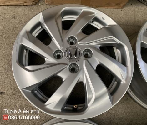 ล้อแม็กป้ายแดง 4รู100 Honda Mobilio ขอบ 15 สวยกริ๊บ เนียนๆ ล้อแม็กป้ายแดง 4รู100 Honda Mobilio ขอบ 15 สวยกริ๊บ เนียนๆ