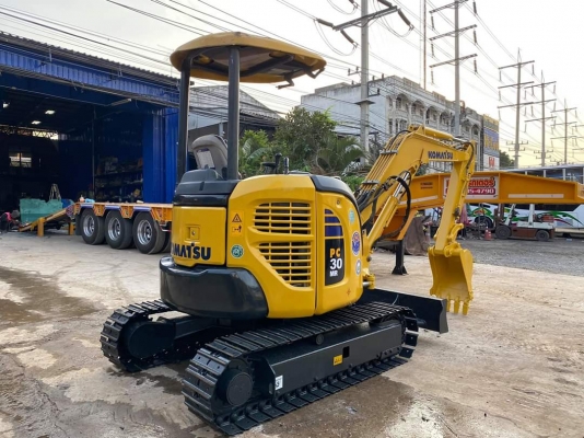 Komatsu PC30MR-3รุนใหม่ล่าสุด ใช้งาน 6000ช.ม อกสารอินวอยซ์
