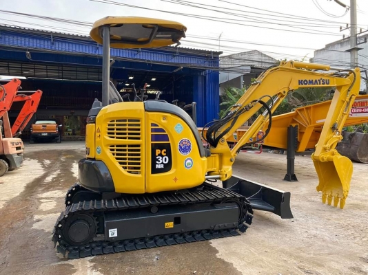 Komatsu PC30MR-3รุนใหม่ล่าสุด ใช้งาน 6000ช.ม อกสารอินวอยซ์