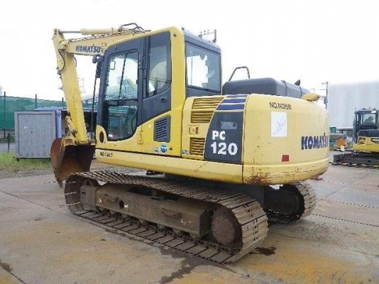 มาใหม่จ้า..KOMATSU PC120-8. เก่านอกแท้  สภาพสวย แทรค80  ใช้งานมาน้อย โทร 089-3818694จ๊อย