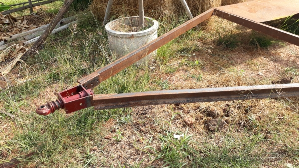 ขายตามสภาพ เทเลอร์รถเกี่ยว เหล็ก 3 นิ้ว