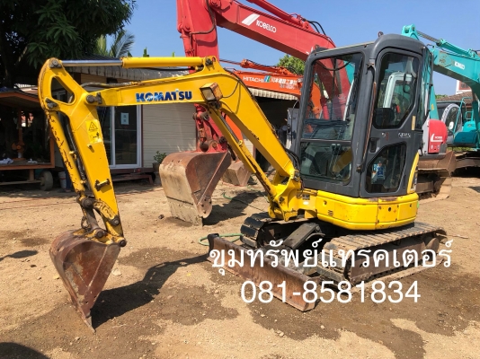 ขายรถขุดนำเข้า โคมัสสุ Komatsu PC27MR-2 ตู้เก๋งยกหัวเก๋งได้ เรานำเข้าเองจากญี่ปุ่น รถสวยพร้อมใช้งาน โทร 081-8581834