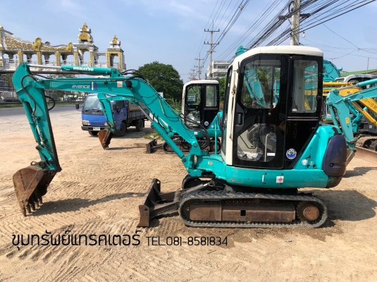 ขายรถแบคโฮ Komatsu PC35R-8 ตู้เก๋ง รุ่นใหม่ระบบดี รถสวยพร้อมใช้ มีไลน์ โทร 081-8581834 แบงค์