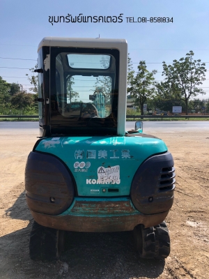 ขายรถแบคโฮ Komatsu PC35R-8 ตู้เก๋ง รุ่นใหม่ระบบดี รถสวยพร้อมใช้ มีไลน์ โทร 081-8581834 แบงค์