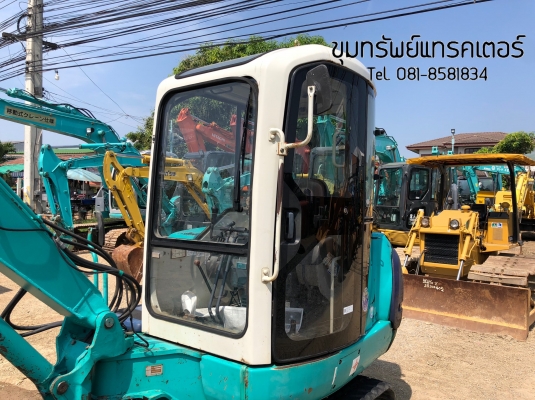 ขายรถแบคโฮ Komatsu PC35R-8 ตู้เก๋ง รุ่นใหม่ระบบดี รถสวยพร้อมใช้ มีไลน์ โทร 081-8581834 แบงค์