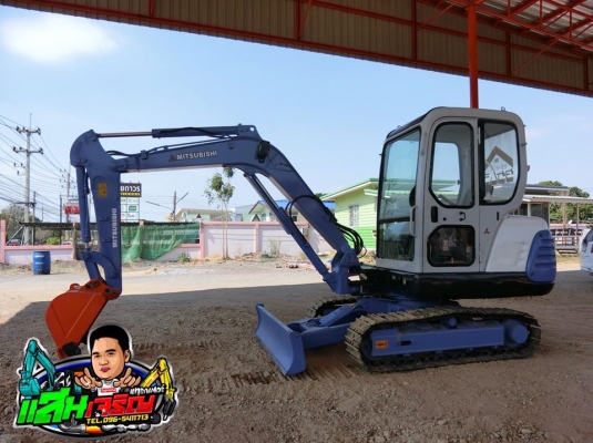 ขายรถขุด MITSUBISHI MM30T   รถเก่านอกสภาพสวย เครื่องปั้มดี ระบบนิ่ม เอวแน่น