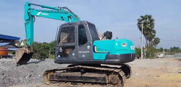 Kobelco 120mack 5supper เก๋งเหลี่ยม ไฟฟ้าครบ เอวแน่น แอร์เย็น เอกสารอินวอยซ์