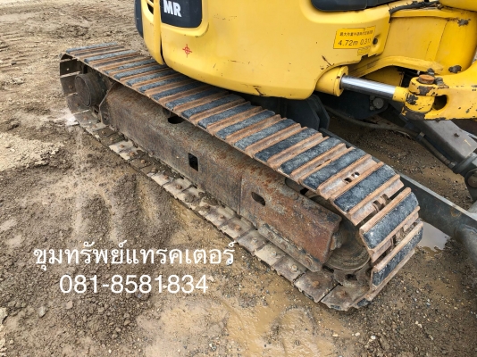 ขายแมคโคร komatsu PC35MR-2 รุ่นใหม่ ระบบดี ตู้เก๋งยกเก๋งได้ นำเข้าเอง พร้อมใช้ โทร 081-8581834