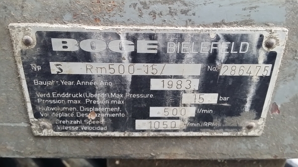 ปั้มลมนอก 5แรง ชุดละ7500